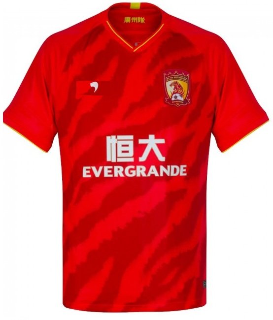 Camisa Guangzhou Evergrande 2020 I Home jogador